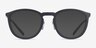 ARNETTE Tiki Matte Black MetalEyeglass Frames from EyeBuyDirect, with Tinted Lenses