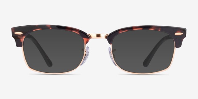 Ray-Ban RB3916V Pink Tortoise AcetateEyeglass Frames from EyeBuyDirect, with Tinted Lenses