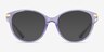 Vogue Eyewear VO5423 Transparent Purple MetalEyeglass Frames from EyeBuyDirect, with Tinted Lenses