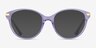 Vogue Eyewear VO5423 Transparent Violet MetalEyeglass Frames from EyeBuyDirect, with Tinted Lenses