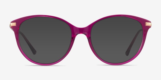 Vogue Eyewear VO5423 Clear Purple MetalEyeglass Frames from EyeBuyDirect, with Tinted Lenses