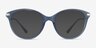 Vogue Eyewear VO5423 Clear Blue MetalEyeglass Frames from EyeBuyDirect, with Tinted Lenses