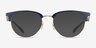 Ray-Ban RB6396 Blue Gold AcetateEyeglass Frames from EyeBuyDirect, with Tinted Lenses