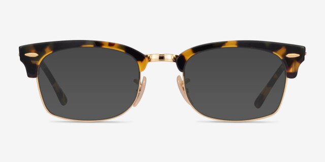 Ray-Ban RB3916V Gold Tortoise AcetateEyeglass Frames from EyeBuyDirect, with Tinted Lenses