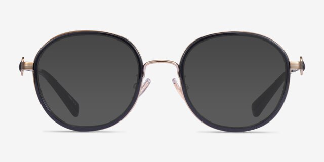Coach HC5129 Black Gold AcetateEyeglass Frames from EyeBuyDirect, with Tinted Lenses