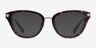 Coach HC6141 Dark Tortoise AcetateEyeglass Frames from EyeBuyDirect, with Tinted Lenses