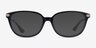 Coach HC6185 Shiny Black AcetateEyeglass Frames from EyeBuyDirect, with Tinted Lenses