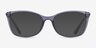 Coach HC6192U Transparent Purple PlasticEyeglass Frames from EyeBuyDirect, with Tinted Lenses