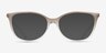 Vogue Eyewear VO5673 Gradient Brown MétalMontures de lunettes de vue d'EyeBuyDirect, Avec des Verres Teintés