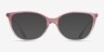 Vogue Eyewear VO5673 Gradient Pink MétalMontures de lunettes de vue d'EyeBuyDirect, Avec des Verres Teintés