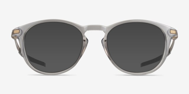 Oakley Pitchman R Gray Ink TitaniumMontures de lunettes de vue d'EyeBuyDirect, Avec des Verres Teintés