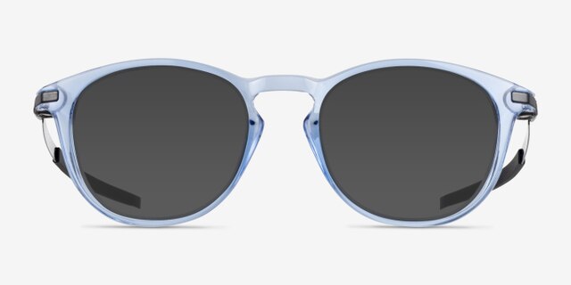 Oakley Pitchman R Transparent Blue PlastiqueMontures de lunettes de vue d'EyeBuyDirect, Avec des Verres Teintés