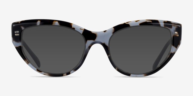 Vogue Eyewear VO5560 Blue Tortoise AcetateEyeglass Frames from EyeBuyDirect, with Tinted Lenses