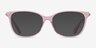 Swarovski SK2010F Transparent Rose AcétateMontures de lunettes de vue d'EyeBuyDirect, Avec des Verres Teintés