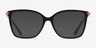 Michael Kors MK4101U Shenandoah Cordovan AcétateMontures de lunettes de vue d'EyeBuyDirect, Avec des Verres Teintés