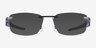Oakley Steakhouse 1.0 Satin Black MetalEyeglass Frames from EyeBuyDirect, with Tinted Lenses