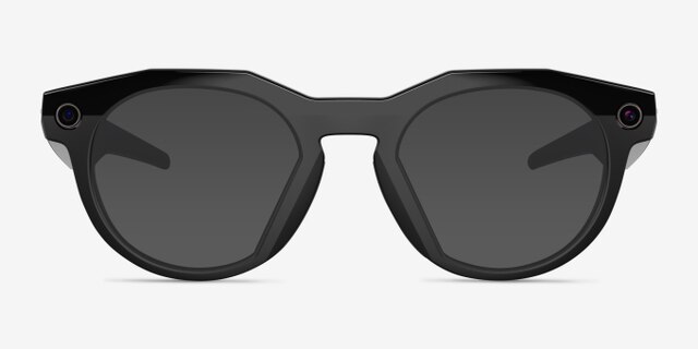 Oakley Meta HSTN Black Plastic from EyeBuyDirect, with Tinted Lenses