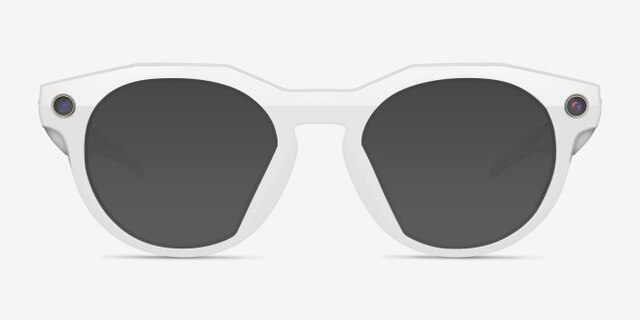 Oakley Meta HSTN Warm Gray Plastic from EyeBuyDirect, with Tinted Lenses