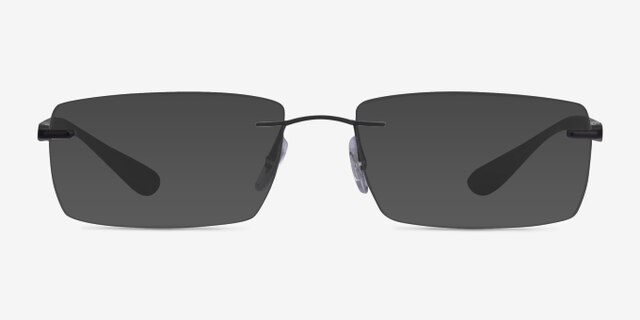Ray-Ban RB8724 Black TitaniumEyeglass Frames from EyeBuyDirect, with Tinted Lenses