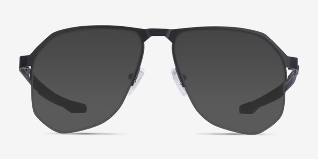 Oakley Tenon Satin Black TitaniumEyeglass Frames from EyeBuyDirect, with Tinted Lenses