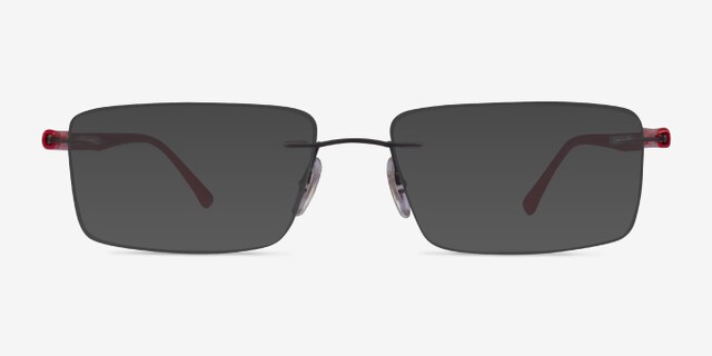 Ray-Ban RB8694 Gunmetal Red TitaniumEyeglass Frames from EyeBuyDirect, with Tinted Lenses