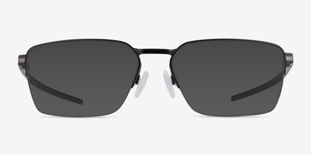 Oakley Sway Bar 0.5 Satin Black TitaniumEyeglass Frames from EyeBuyDirect, with Tinted Lenses