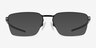 Oakley Sway Bar 0.5 Satin Black TitaniumEyeglass Frames from EyeBuyDirect, with Tinted Lenses