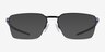 Oakley Sway Bar 0.5 Matte Midnight TitaniumEyeglass Frames from EyeBuyDirect, with Tinted Lenses