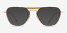 Ray-Ban RB8064V Gold TitaniumEyeglass Frames from EyeBuyDirect, with Tinted Lenses