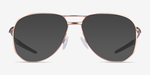 Oakley Contrail Ti Rx Satin Rose Gold TitaniumEyeglass Frames from EyeBuyDirect, with Tinted Lenses