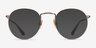 Ray-Ban RB8247V Bronze TitaniumEyeglass Frames from EyeBuyDirect, with Tinted Lenses