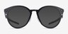 Oakley Cognitive R Matte Black TitaniumEyeglass Frames from EyeBuyDirect, with Tinted Lenses