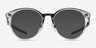 Oakley Cognitive R Transparent TitaniumMontures de lunettes de vue d'EyeBuyDirect, Avec des Verres Teintés