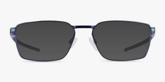 Oakley Sway Bar Matte Navy TitaniumEyeglass Frames from EyeBuyDirect, with Tinted Lenses