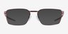 Oakley Sway Bar Brushed Bronze TitaniumEyeglass Frames from EyeBuyDirect, with Tinted Lenses