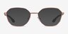 Oakley Sobriquet Matte Rose Gold TitaniumEyeglass Frames from EyeBuyDirect, with Tinted Lenses