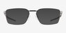 Oakley Sway Bar Gunmetal TitaniumEyeglass Frames from EyeBuyDirect, with Tinted Lenses