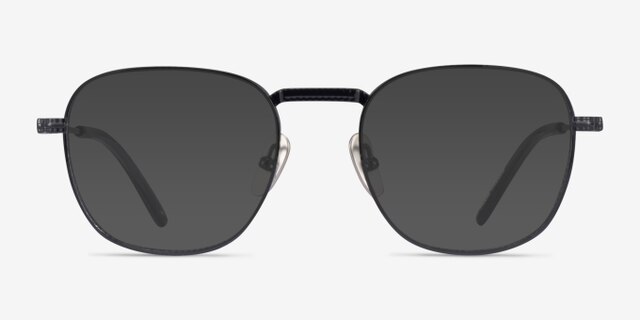 Ray-Ban RB8258V Frank Black TitaniumEyeglass Frames from EyeBuyDirect, with Tinted Lenses
