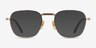 Ray-Ban RB8258V Frank Gold TitaniumEyeglass Frames from EyeBuyDirect, with Tinted Lenses
