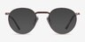 Ray-Ban RB8237V Rose Gold TitaniumEyeglass Frames from EyeBuyDirect, with Tinted Lenses