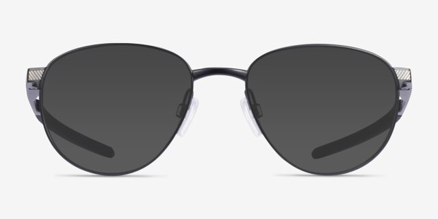 Oakley Sway Bar R Black TitaniumEyeglass Frames from EyeBuyDirect, with Tinted Lenses