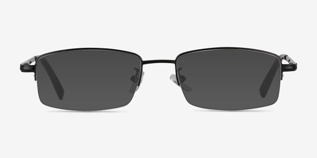 Craig Noir MétalMontures de lunettes de vue d'EyeBuyDirect, Avec des Verres Teintés