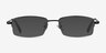 Craig Noir MétalMontures de lunettes de vue d'EyeBuyDirect, Avec des Verres Teintés