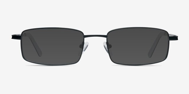 Chistopol Noir MétalMontures de lunettes de vue d'EyeBuyDirect, Avec des Verres Teintés