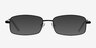 Brodie Black MetalEyeglass Frames from EyeBuyDirect, with Tinted Lenses