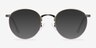 Fitzgerald Bronze MétalMontures de lunettes de vue d'EyeBuyDirect, Avec des Verres Teintés