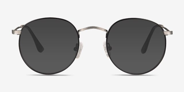 Daydream Black Silver MétalMontures de lunettes de vue d'EyeBuyDirect, Avec des Verres Teintés