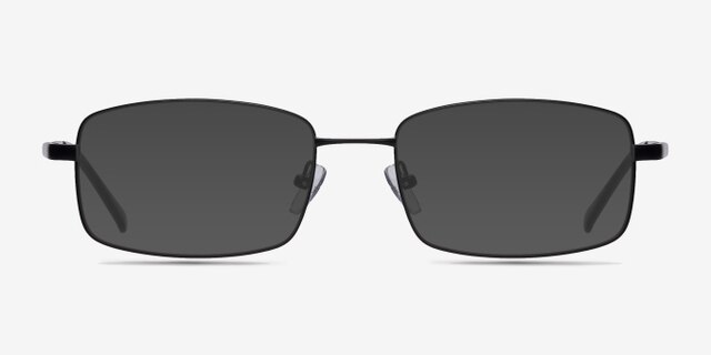 Washington Black MetalEyeglass Frames from EyeBuyDirect, with Tinted Lenses