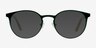 Outline Black Steel & Acetate Acetate-metalEyeglass Frames from EyeBuyDirect, with Tinted Lenses