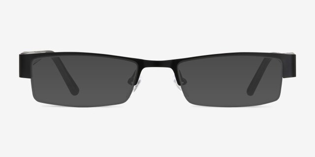 Bud Black Acetate-metalEyeglass Frames from EyeBuyDirect, with Tinted Lenses